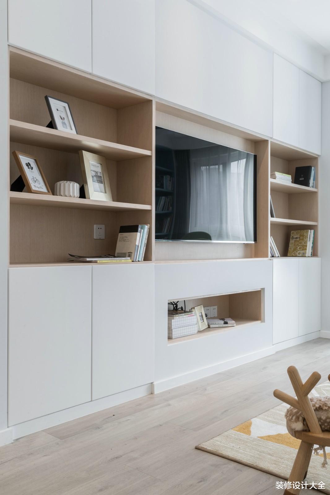 79㎡两房简洁的线条+时尚的设计,深受年轻人喜爱!