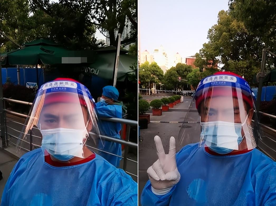张永刚|50岁演员张永刚做防疫志愿者！路边值班没架子，面罩手套全副武装