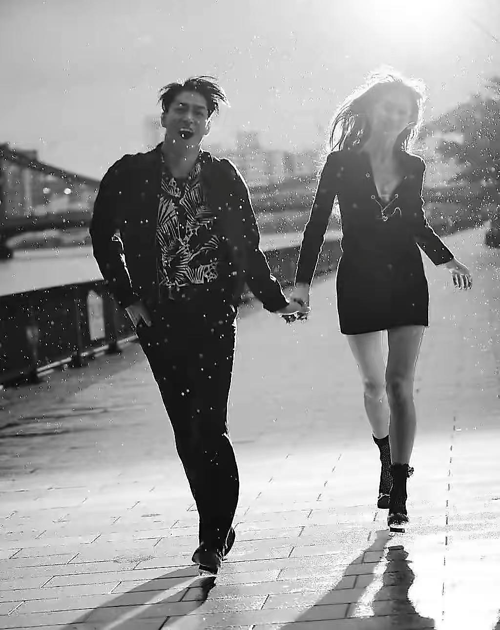 黑泽良平|黑泽良平来台与林志玲团聚，谈及妻儿好幸福，不惧被具俊晔抢风头