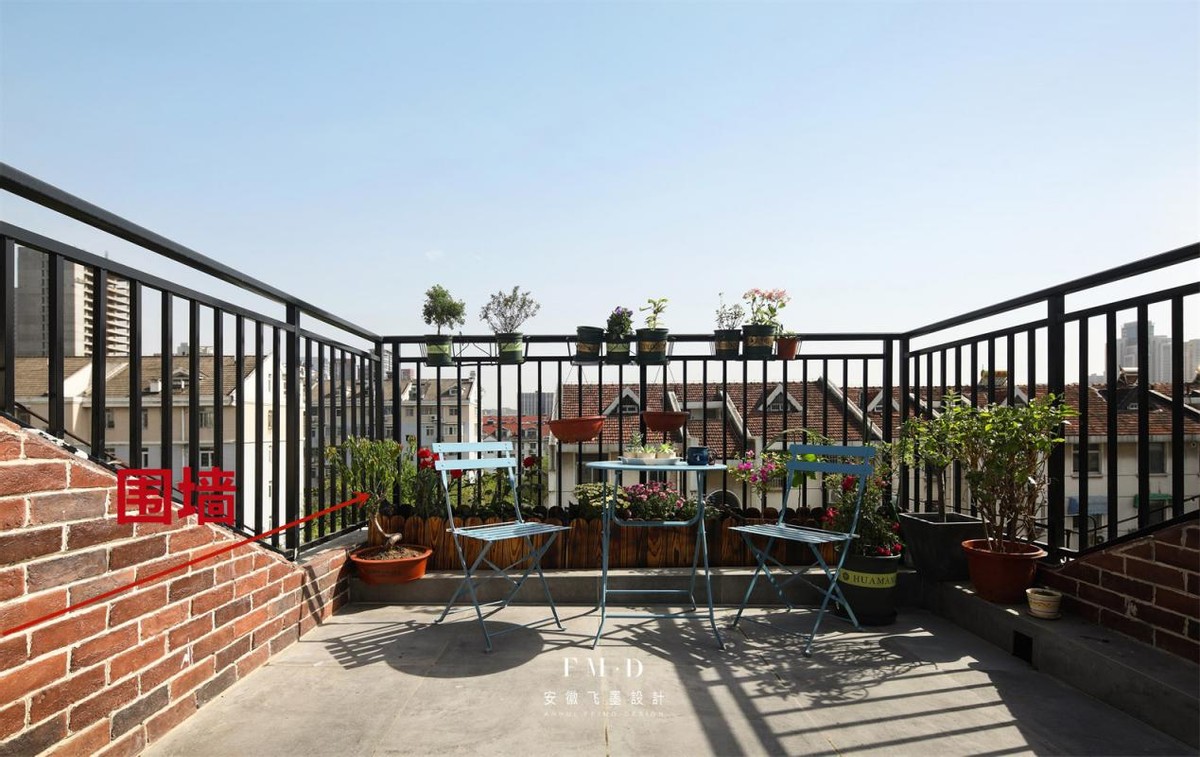 不要再对红砖有偏见了，给家里打造个绿化区，颜色好看又结实