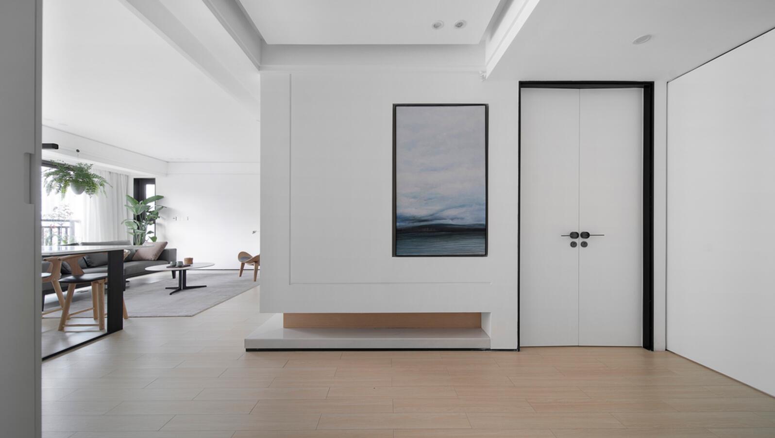 极简风不愧是最火的风格!她118㎡家,犹如美术馆一般,空灵洁净