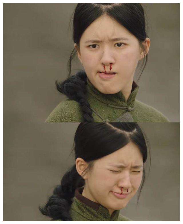 SISTAR|赵露思新剧因韩式演技被嘲太傻，舔鼻血的表情动作尴尬到没眼看？