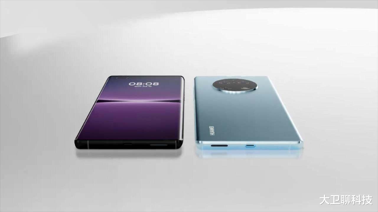 华为mate50|华为Mate50渲染图曝光,没有麒麟5G芯片,8月底发布