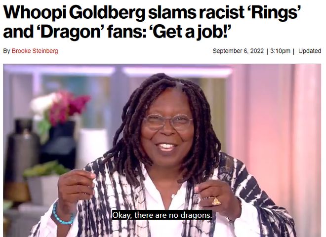 霍比特人|“现实既没有龙,也没有霍比特人,黑人连虚构人物也不能演吗?”