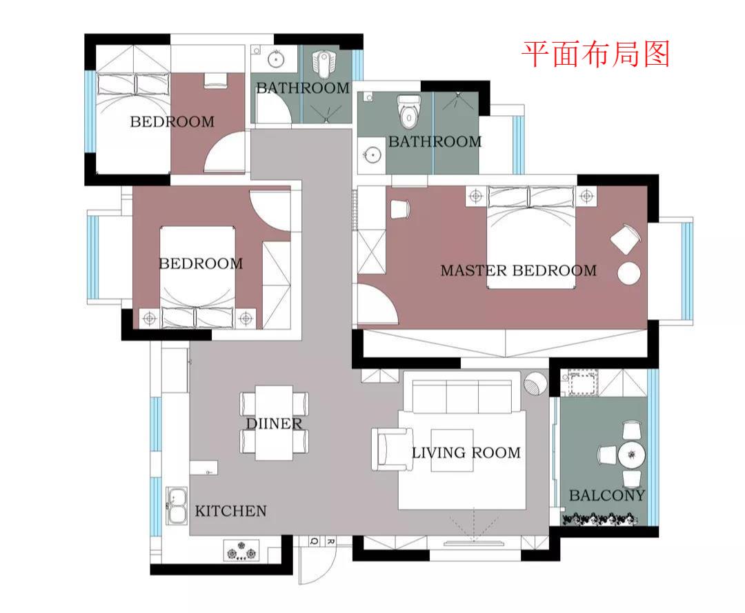 80后太太晒出自己新家，套内100㎡，硬装花了12万，这效果值不值