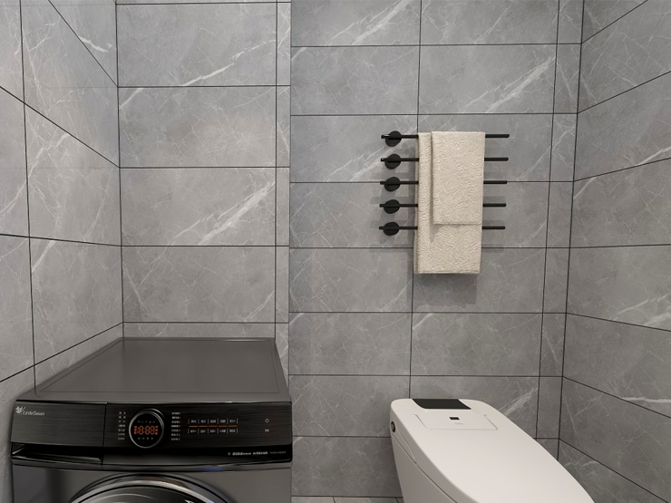 融创城103平现代简约装修，物尽其用，简单大方。