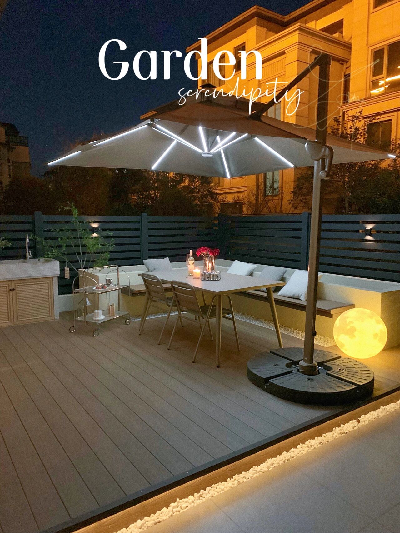 3万不到,亲手打造45㎡一楼小花园,花园改造干货分享