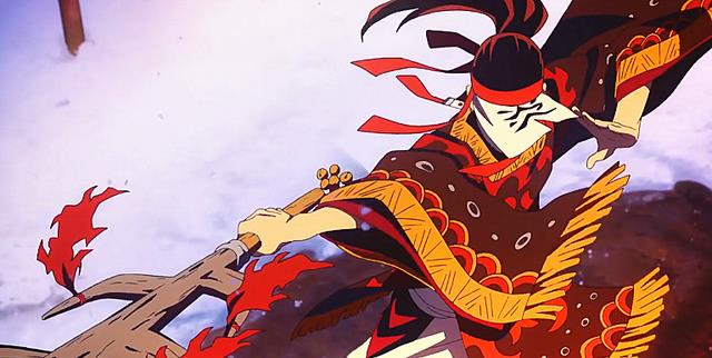 炭治郎|炭十郎脸上并非是斑纹，对比缘一就能发现，两者的差距还是蛮大的