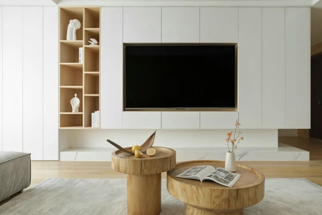 爆改160m2保守精装房：原木+收纳的温润小三房，种草了！