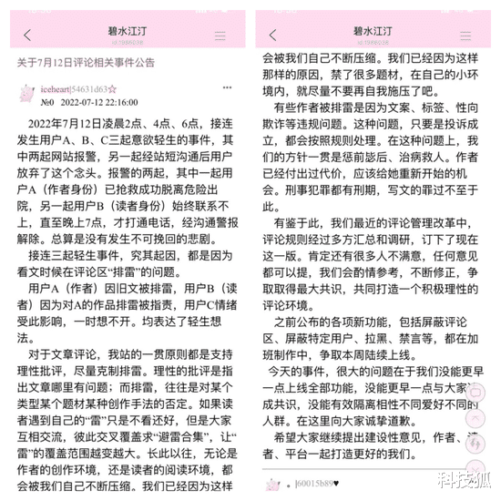 作者轻生,女频小说根据地翻车了!