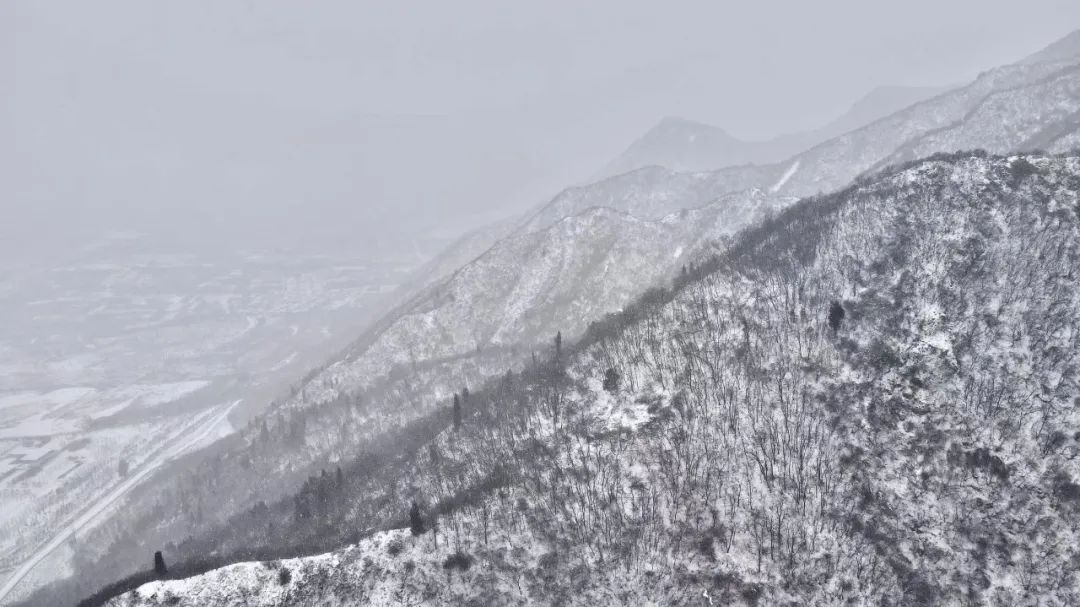 小年夜|小年夜，终南山有雪