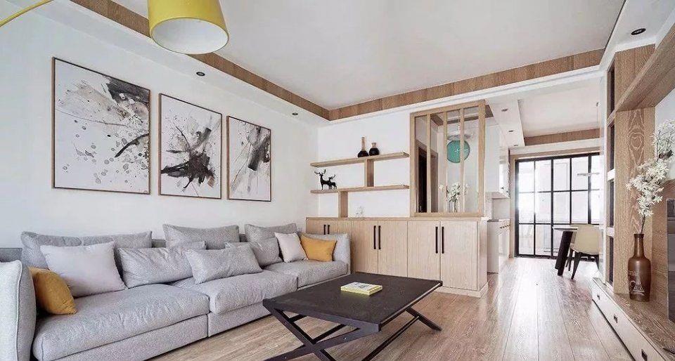 20万打造99㎡原木风两居，次卧兼书房和双人儿童房，功能真强大！