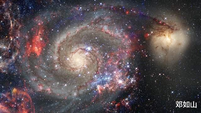 相邻星系在“一路相随”中发生碰撞与合并