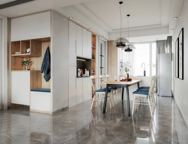 146㎡北欧经典白色三居室，诠释令人心醉的优雅