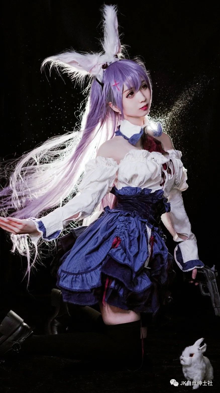 东方project|cos：东方project铃仙cos正片@霖鹿