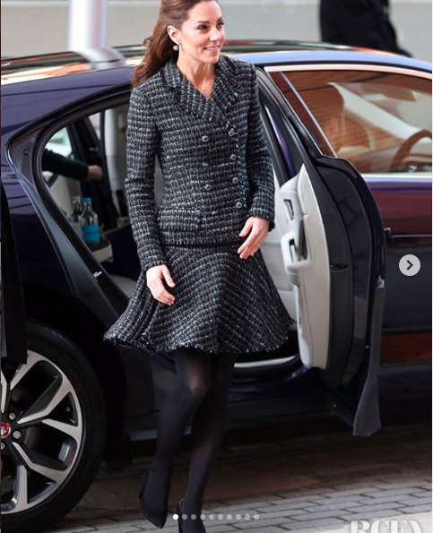 戒指|出于健康安全原因,凯特王妃摘戒指访医院,呢料衣物不易吸附灰尘