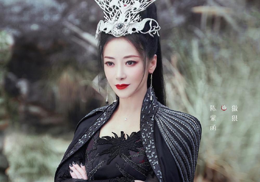 张彬彬|《月歌行》网传下周定档,张彬彬1人演4角,47岁的陈紫函造型好美