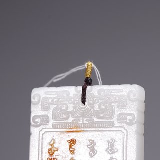 和田玉籽料|旧藏·和田玉籽料骑兽僧佛子冈牌