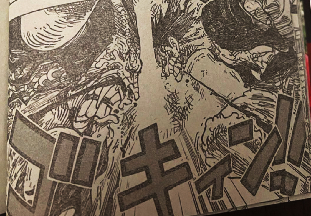 路飞|海贼王1037话：路飞不开四档都让凯多吐血？单挑王实力遭海米质疑