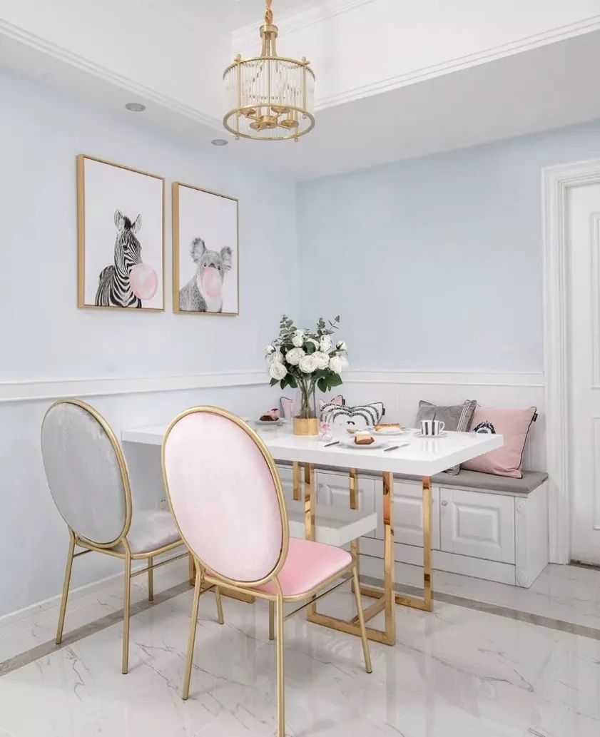 超浪漫法式婚房案例,满足你对婚房的一切幻想!