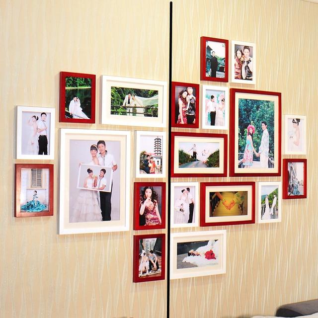 怎么设计照片墙?没有美术基础的人,记住4个字就够了
