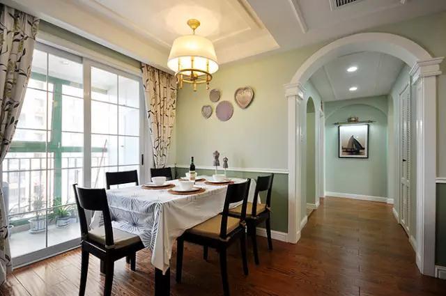 108㎡简约地中海混搭,玄关的马赛克瓷砖,惊艳得让我迈不开腿