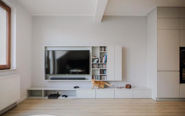 ?55平小户型,浅原木厨房和卧室,扩大空间还拥有大自然的舒适感