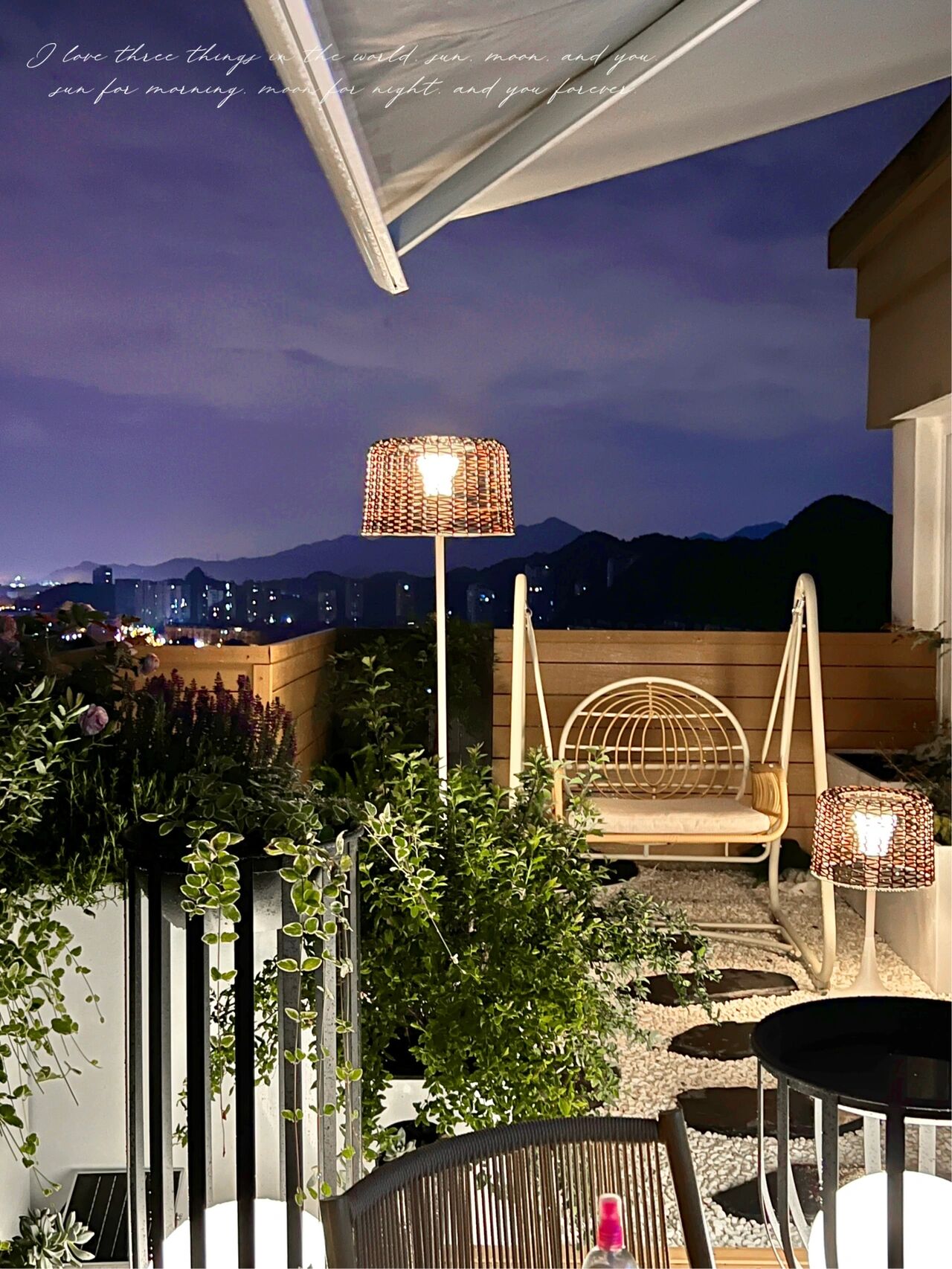 玄关|买一栋顶楼带露台的房子,只花2.2w打造个露台花园,比别墅还舒服