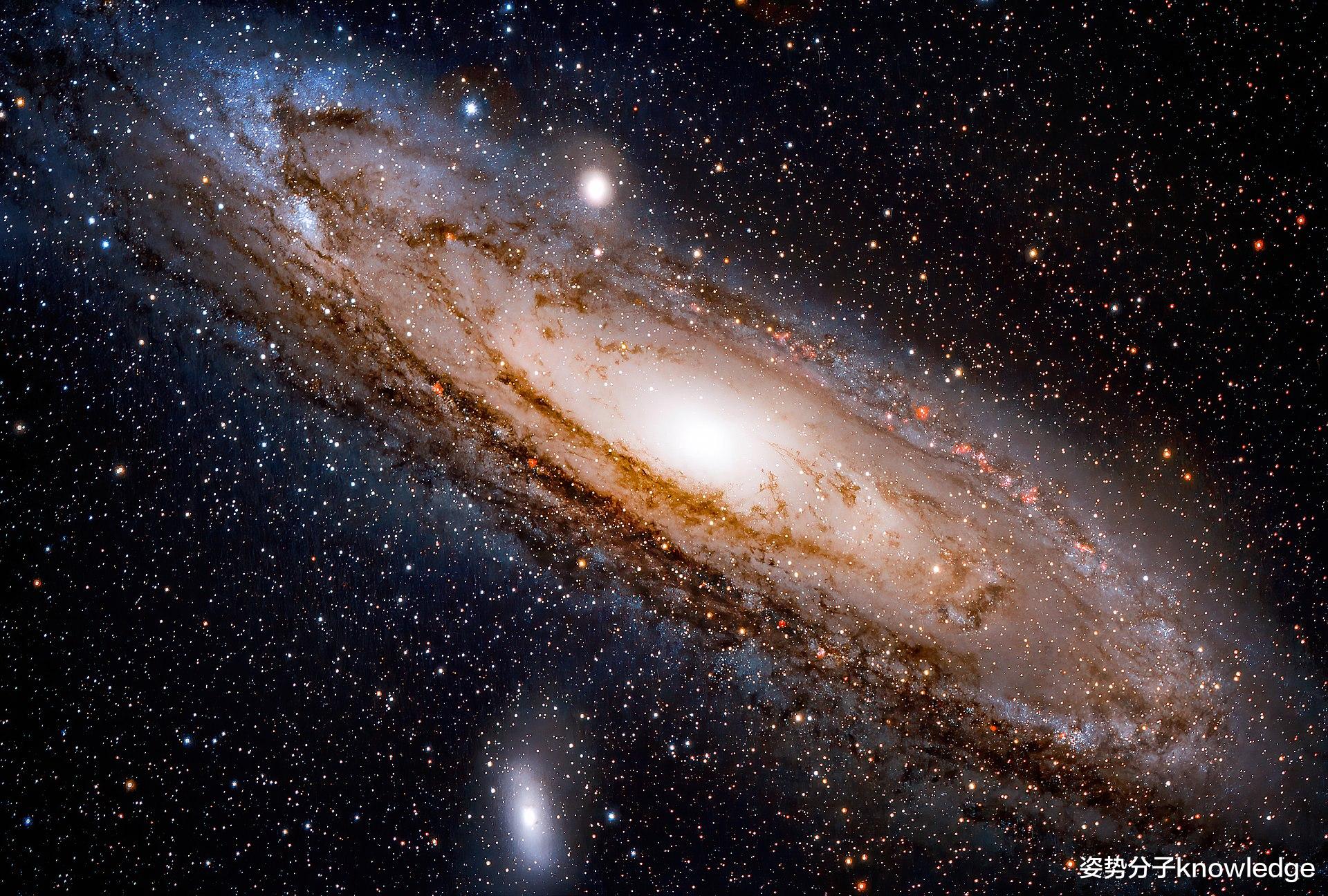 254万光年外,仙女星系被发现吞噬2星系,目前正奔赴银河系!