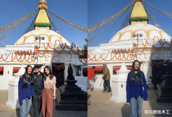 李连杰|李连杰全家国外修行!憔悴发福靠人搀扶疑旧病复发,智利罕露背影