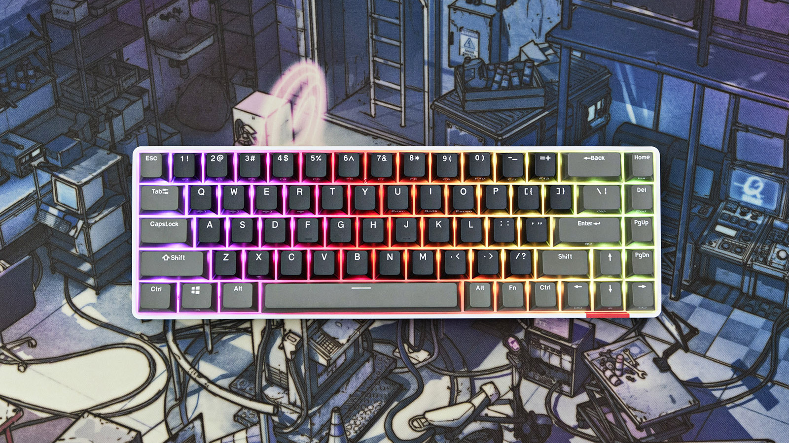 机械键盘|紧跟时代潮流的风向，Tt曜越领航员C360三模机械键盘分享