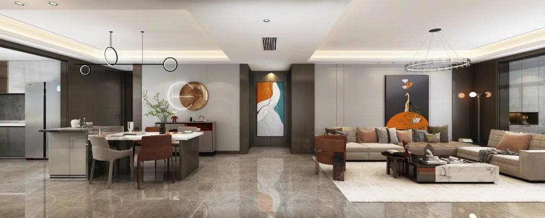 现代轻奢风 构造秩序的美学 演绎空间的魔法