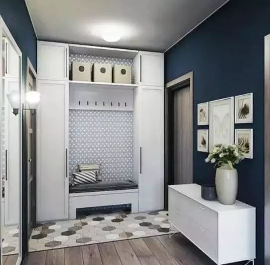 门厅鞋柜+衣柜的设计,实用又上档次,衣帽间都可以省了!