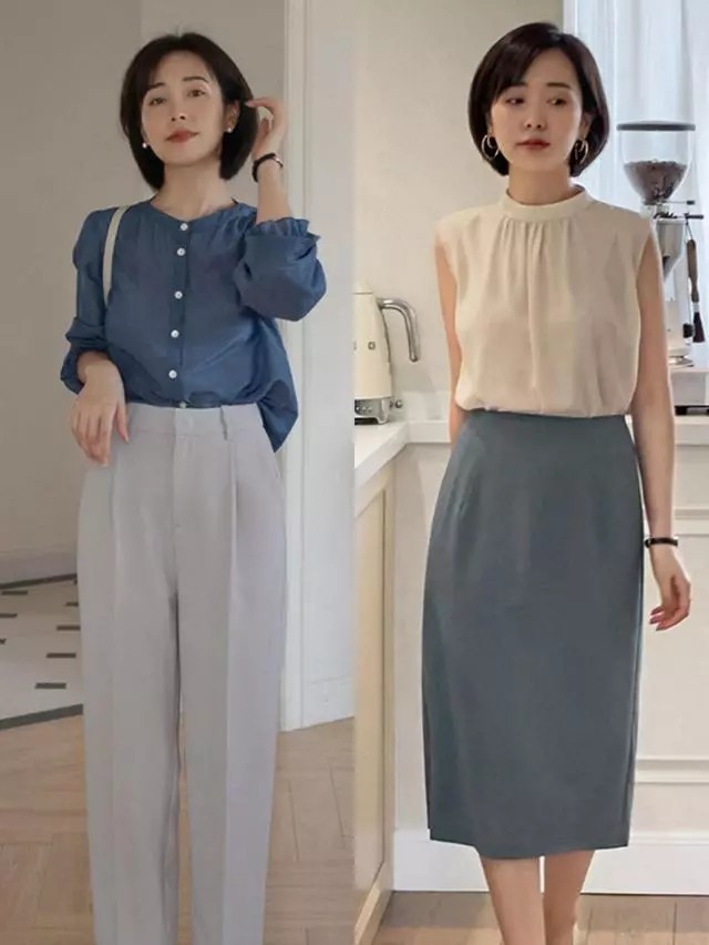 通勤穿搭就要有气质又不俗气，衣服不必太多，但一定要有这4种