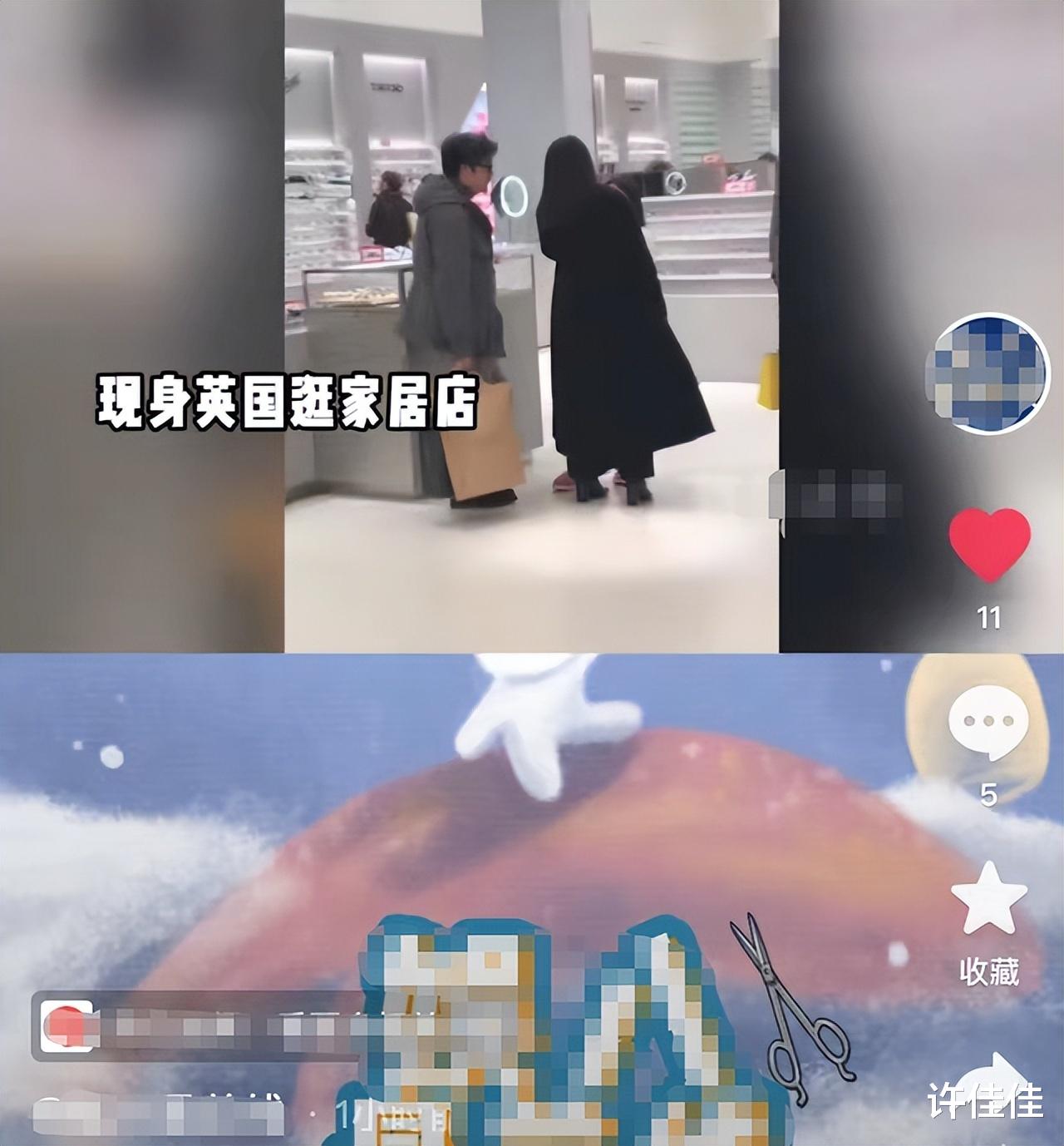 李湘|李湘一家逛街,与前夫王岳伦谈笑甚欢,王诗龄身材苗条有自信