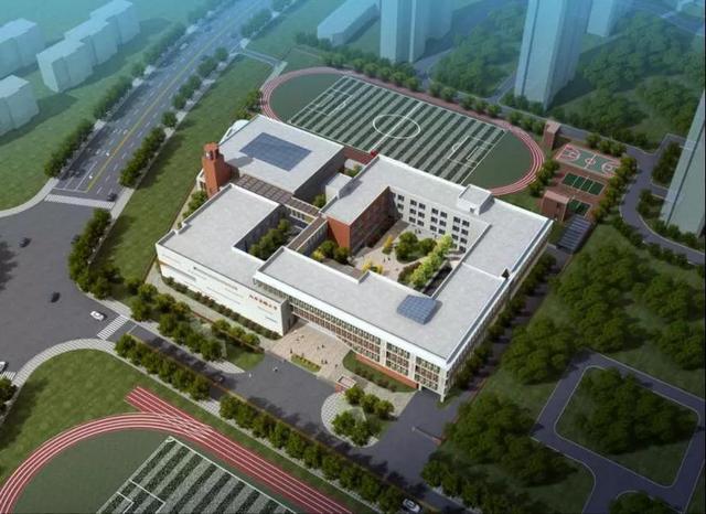 九水东路小学项目进入装饰装修阶段