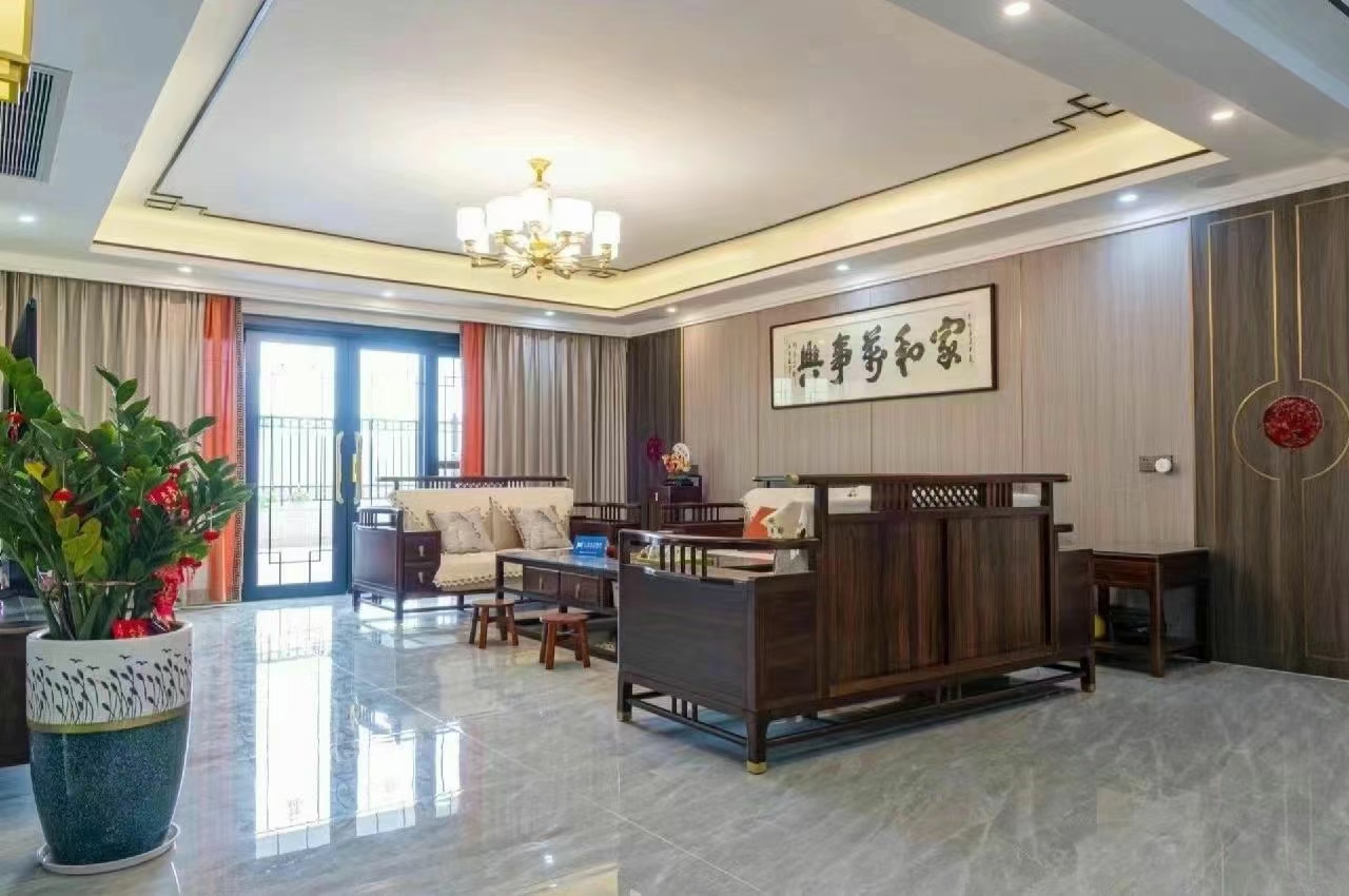 125㎡新中式风格案例,现代轻奢之雅居