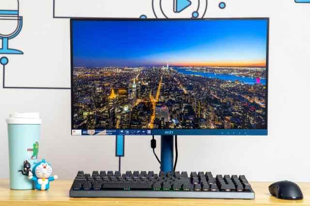 显示器|办公显示器也要追求“流行色”—微星MD241P群青版评测