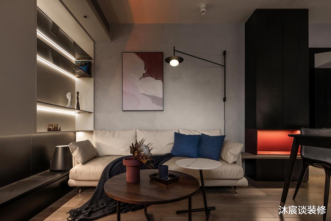 高度还原效果图,深圳白领的新家,室内简约大方,乐得直拍手称赞