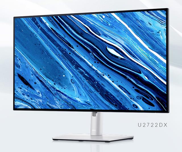 尼康|2K专业级用户27英寸显示器推荐:戴尔U2722DX电脑显示器