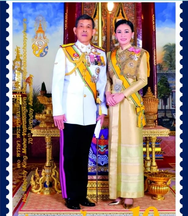 苏提达|苏提达过完44岁后越发得宠,和国王合照制作成邮票,就差一顶皇冠