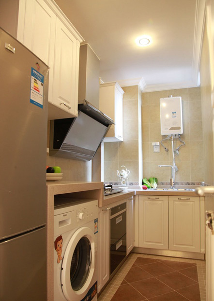 家里面积小,洗衣机该放哪里好?