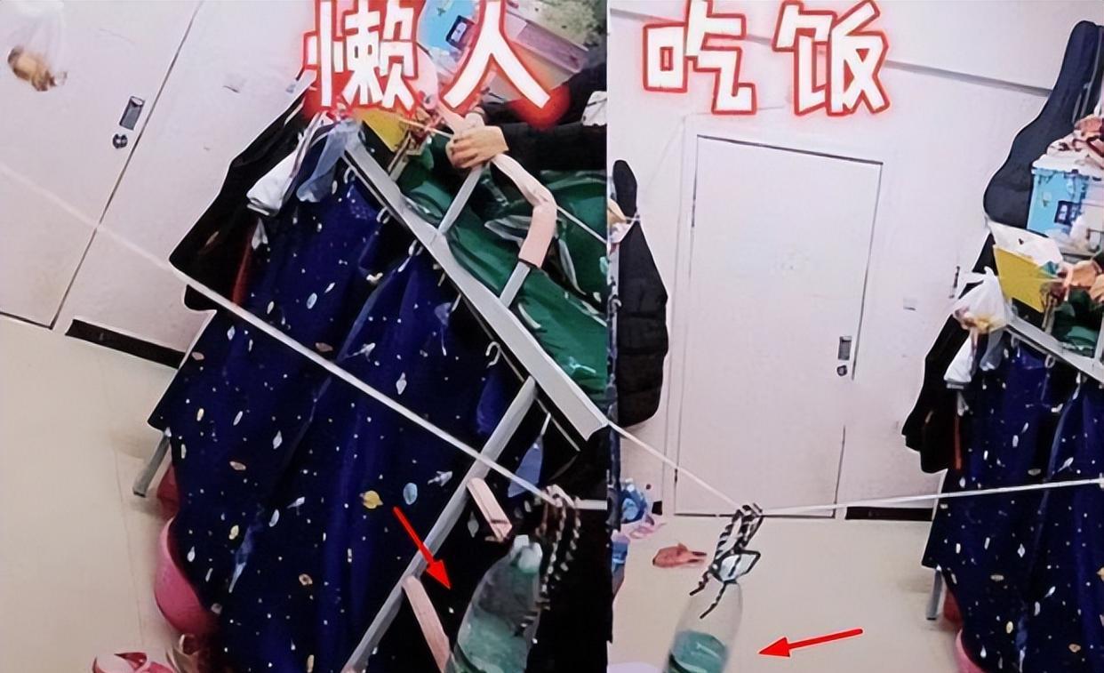 大学宿舍中的迷惑操作，一个比一个“奇葩”，看呆查寝的辅导员