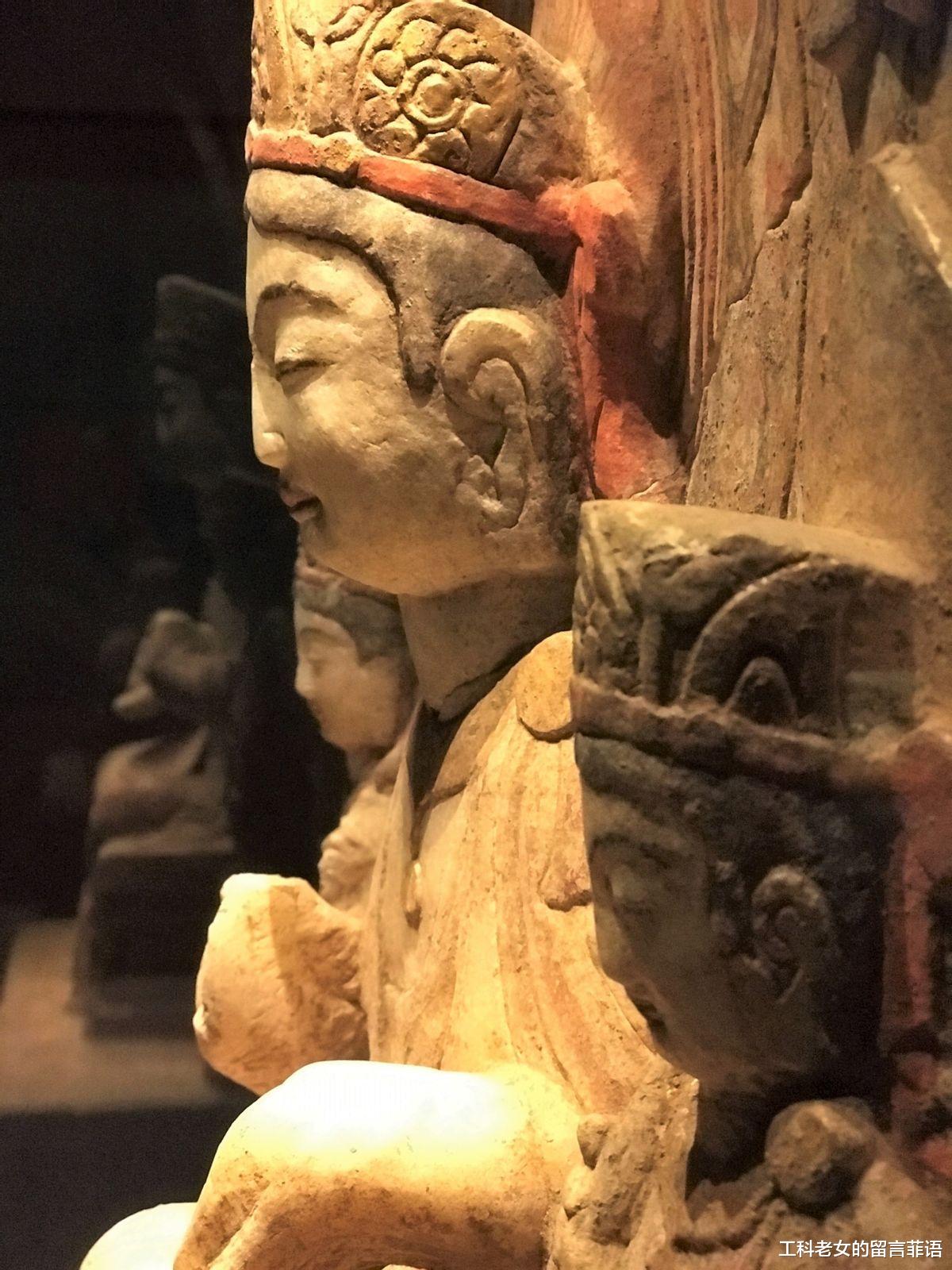 雕刻|国博邺城佛像:笑眯眯的方脸弥勒