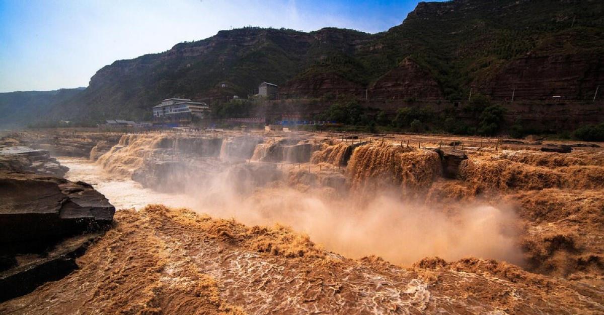 贵州|黄河壶口瀑布绿波奔腾，河水为何由黄变绿？这是好事还是坏事呢？