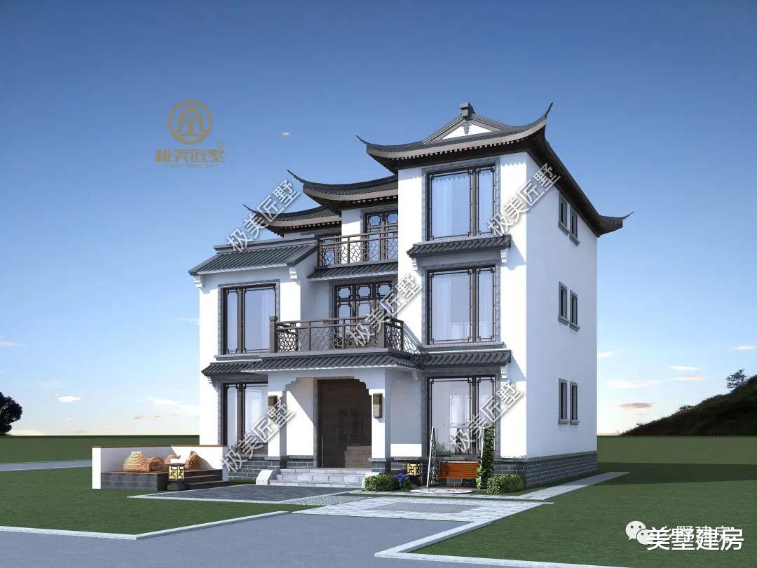 造价仅40W的苏派风格别墅,韵味十足,带你来到真江南。