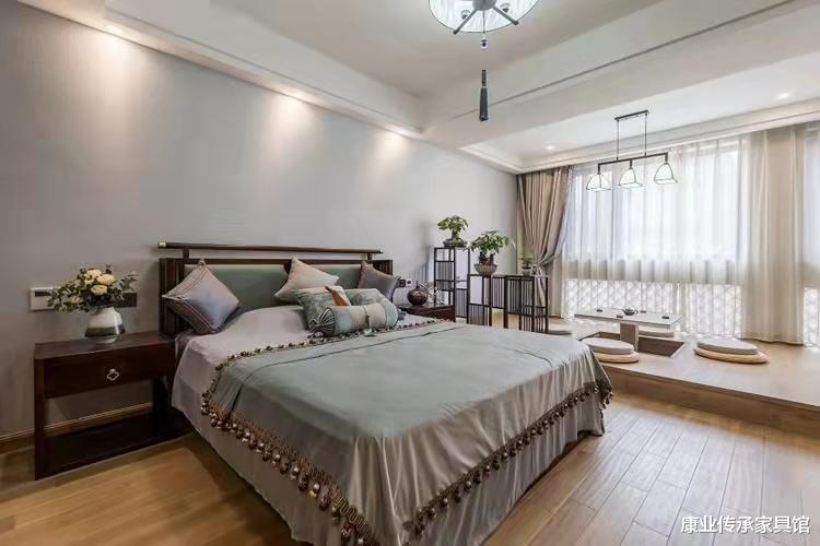 新中式卧室设计:内敛质朴、舒适实用