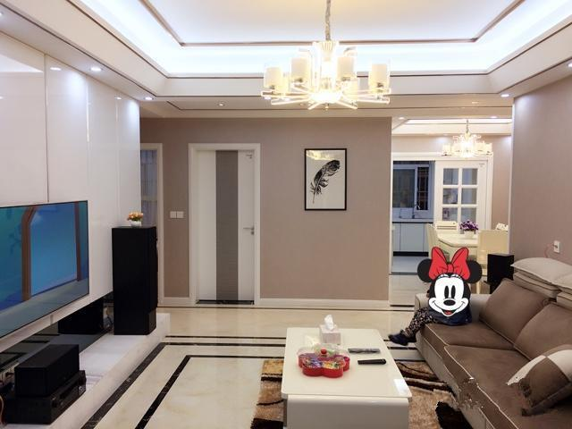 晒晒我的新房，全小区最漂亮！天天有邻居来参观，电视墙太赞了！