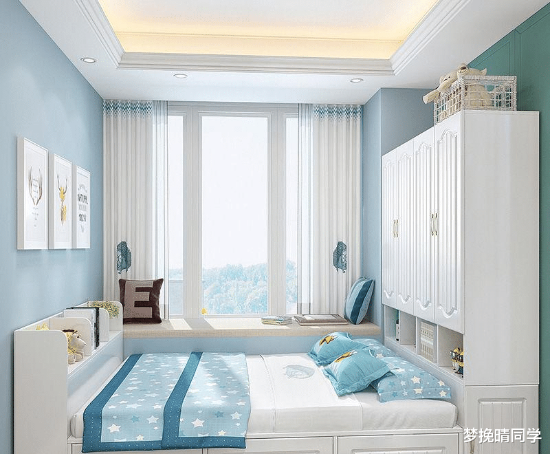 卧室买衣柜过时了!有钱人流行这么装!简约时尚省空间,太机智了