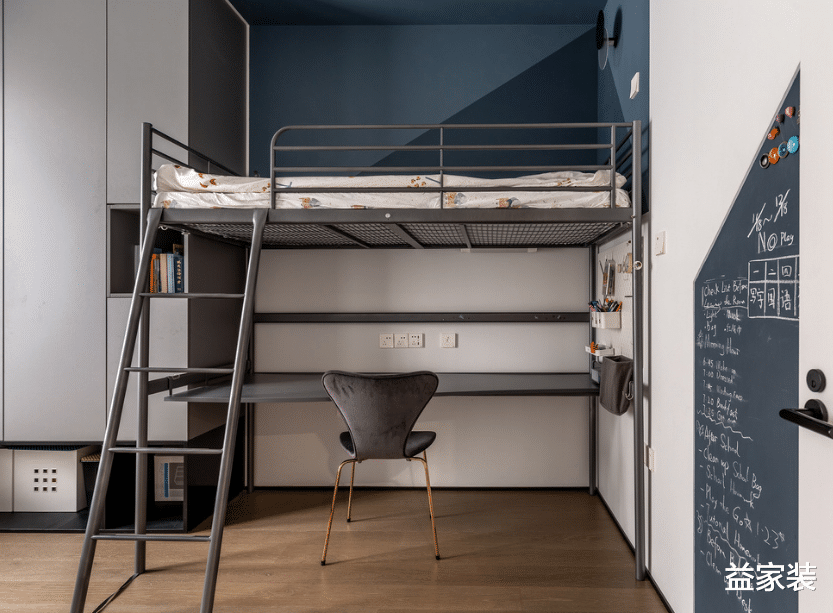 拒绝幼稚亲子宅,用黑白线条装饰空间,给孩子一个完美的家